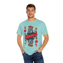Red Queen T-shirt – Skull Graphic Top – Queen of Hearts