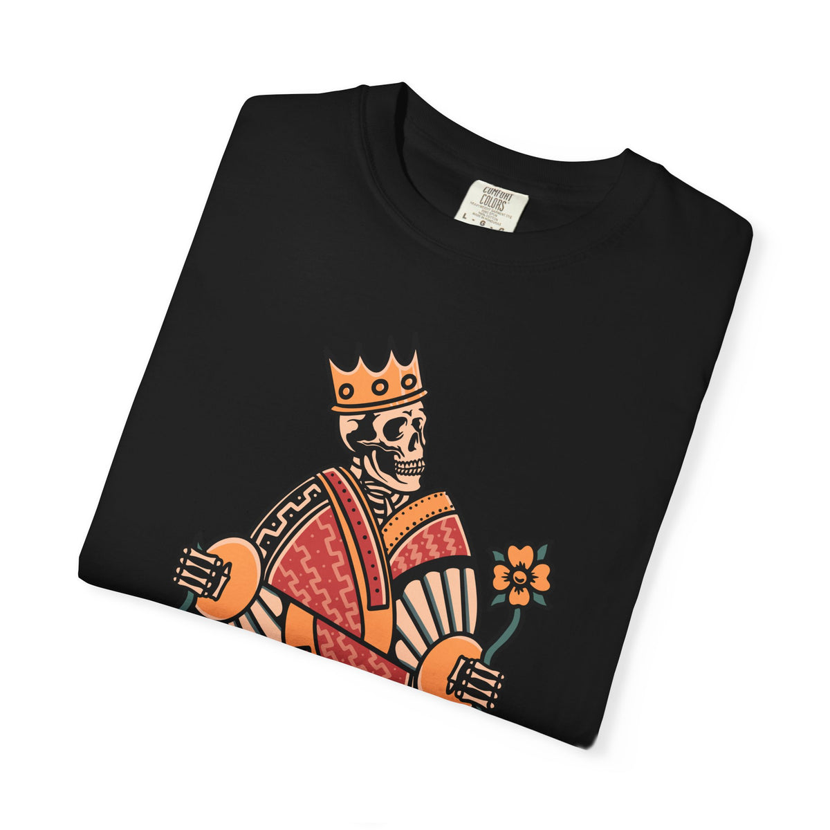 King Diamonds Skull Shirt - Unique Playing Card Tee, Poker Gift