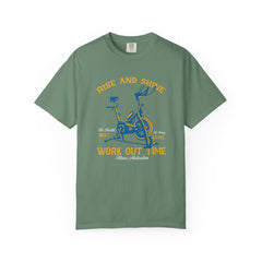 Rise And Shine Workout Time Indoor Bike Fitness T-Shirt