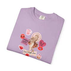 Romantic Graphic Cupid Love Quotes Valentine T-Shirt - Sinful Threads