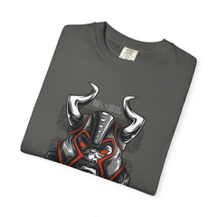 Strong Knight Design with Bold Graphics T-Shirt