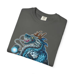 Eastern Dragon Tee - Blue Fantasy Mythical Creature Gift