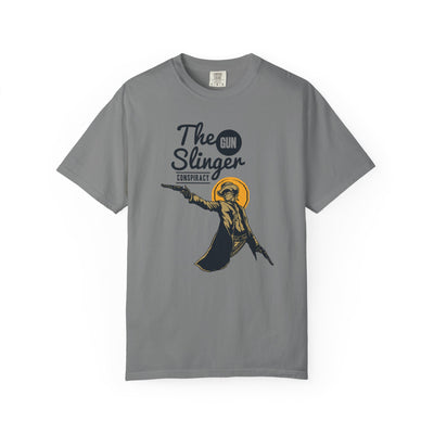 Gunslinger Graphic Tee Conspiracy Cowboy - Western Unisex - Sinful Threads