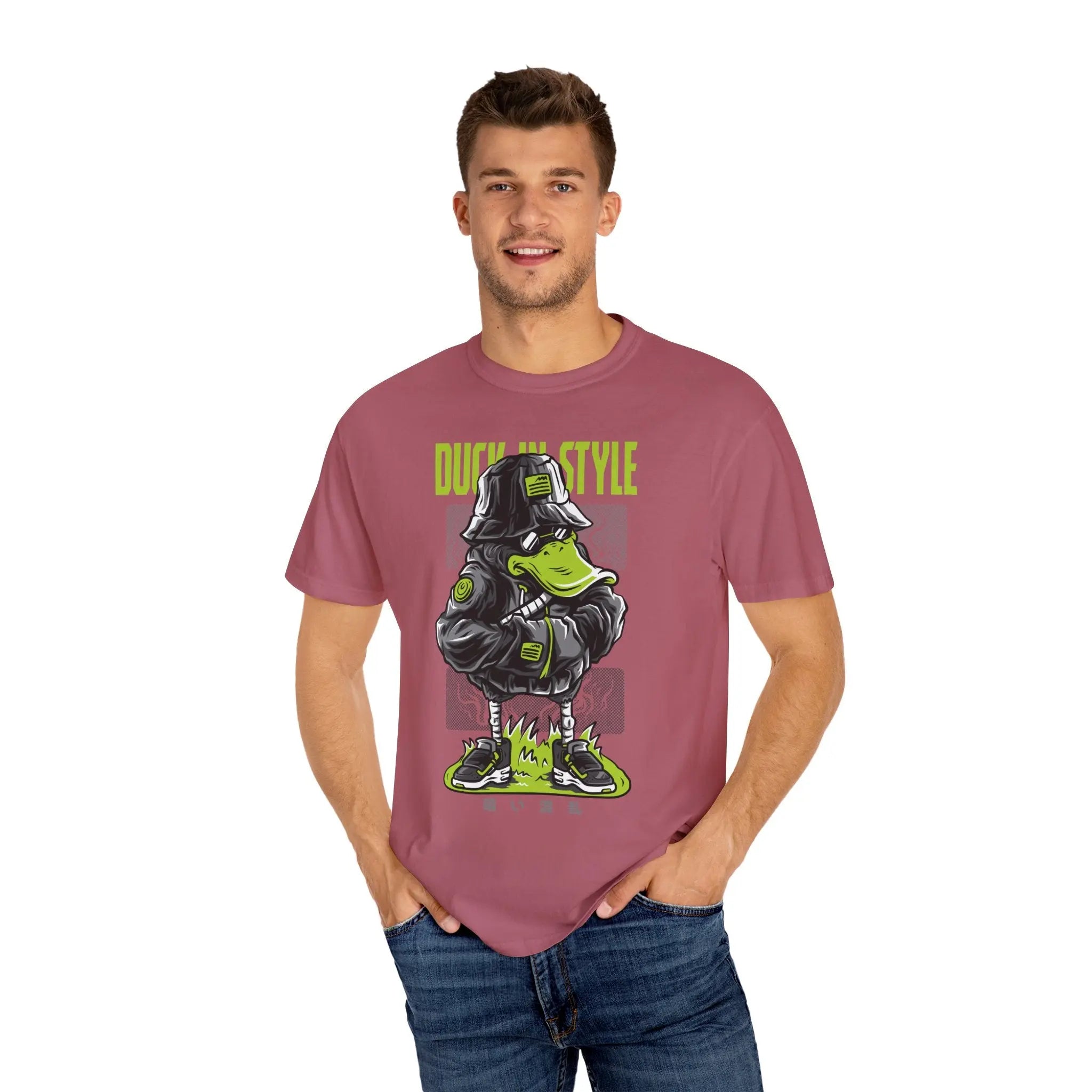 Duck in Style Cool Relaxed Fit Graphic T-Shirt - Sinful Threads