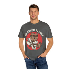 Karate cat shirt - no drama please tee - funny gift