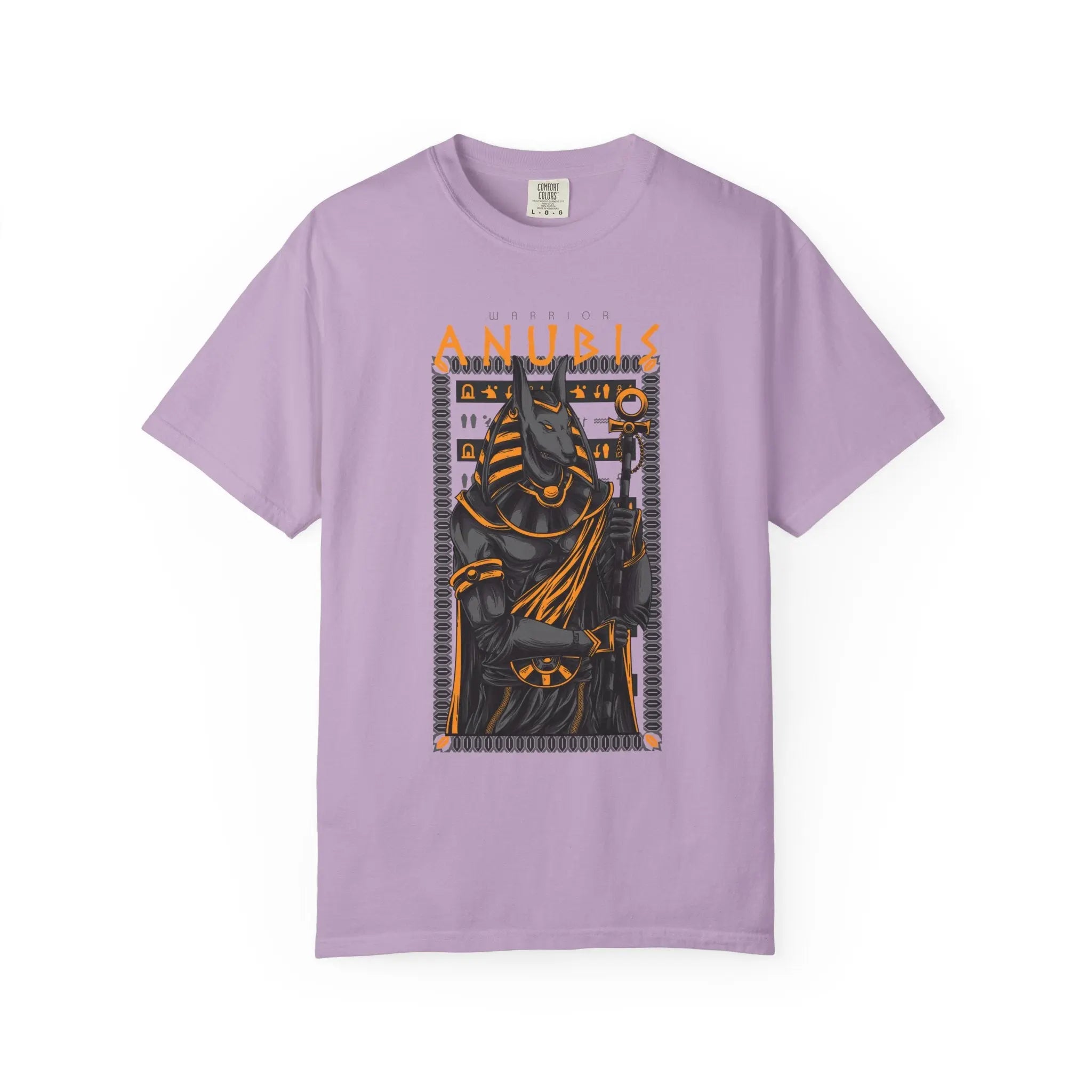 Egyptian Warrior Anubis Graphic Print T-Shirt - Sinful Threads