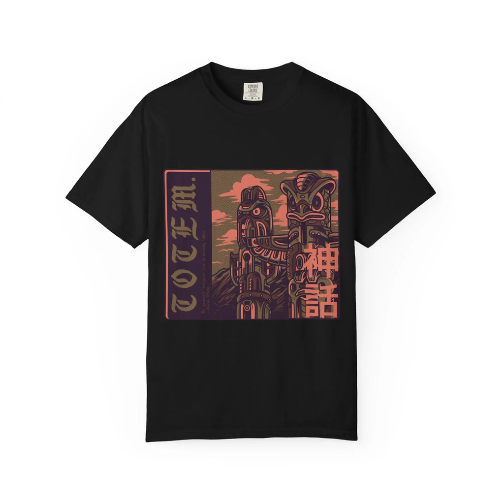 Totem Be Yourself Oscar Wilde Quote Design T-Shirt - Sinful Threads