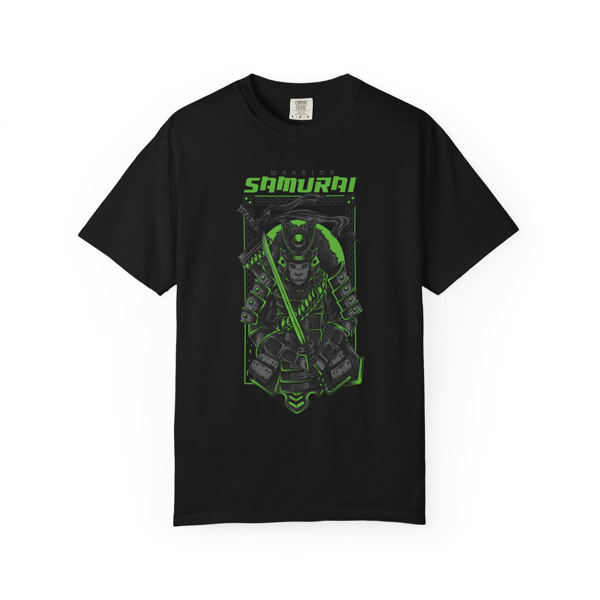Fierce Warrior Samurai Graphic Unisex Relaxed Fit T-Shirt