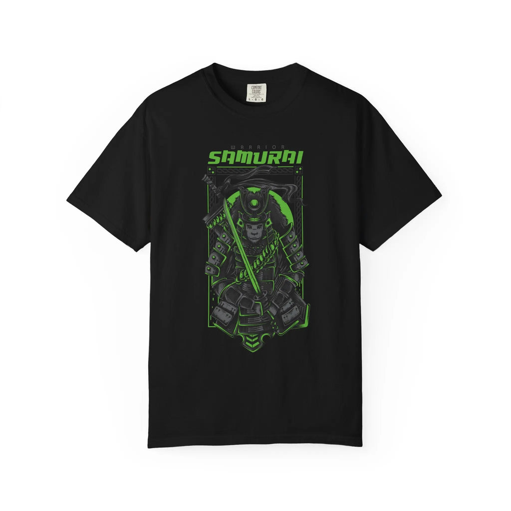Fierce Warrior Samurai Graphic Unisex Relaxed Fit T-Shirt - Sinful Threads