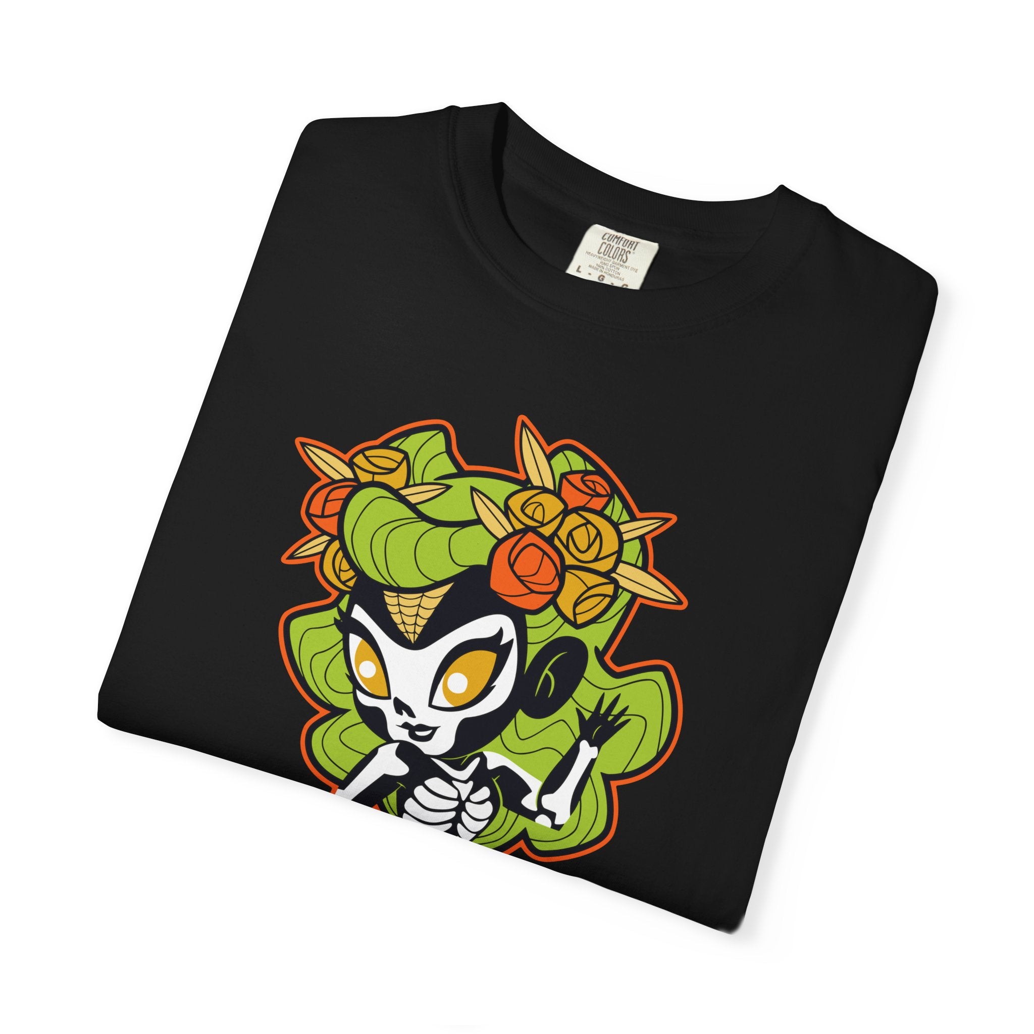 Sugar Skull Tee - Fun Cartoon Halloween Shirt Gift - Sinful Threads