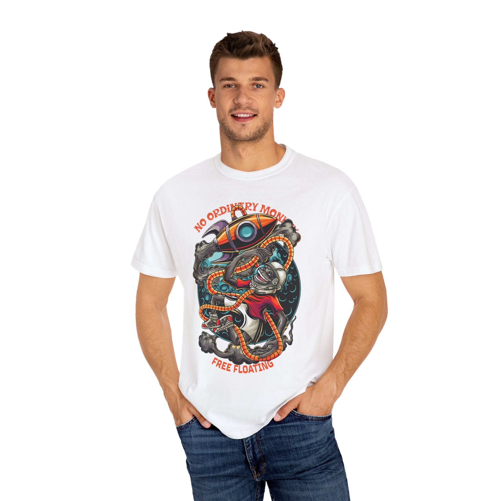 Funny Astronaut Shirt - Space Monkey Top - Unique Astronaut Gift - Sinful Threads