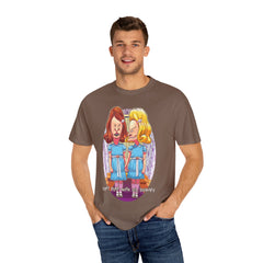 Beavis Butthead Shining Parody 90s Cartoon Horror Tee