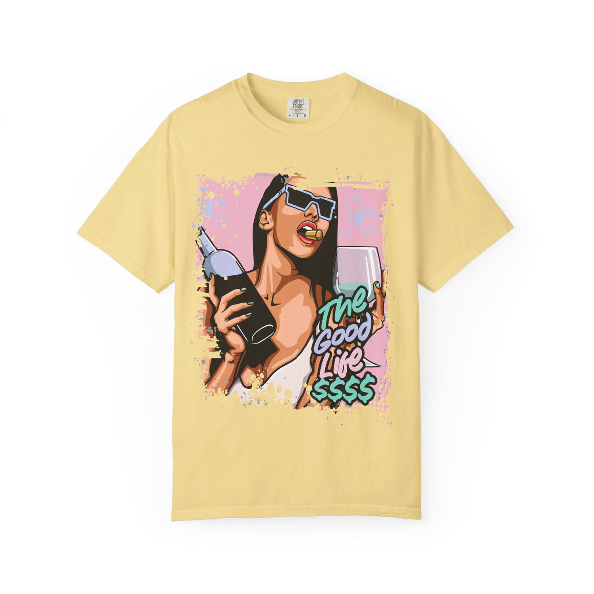 Wine Lover Shirt – Good Life Tee for Daily Comfort & Style - Sinful Threads