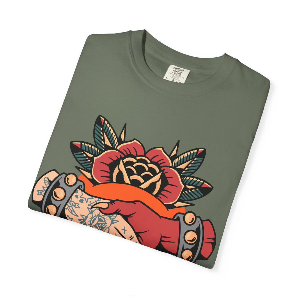 Devil Tattoo Shirt - Deal With Devil Tee - Occult Clothing - Sinful Threads