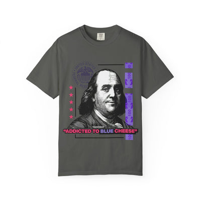 Blue Cheese Tee – Ben Franklin Dollar Bill Streetwear - Sinful Threads