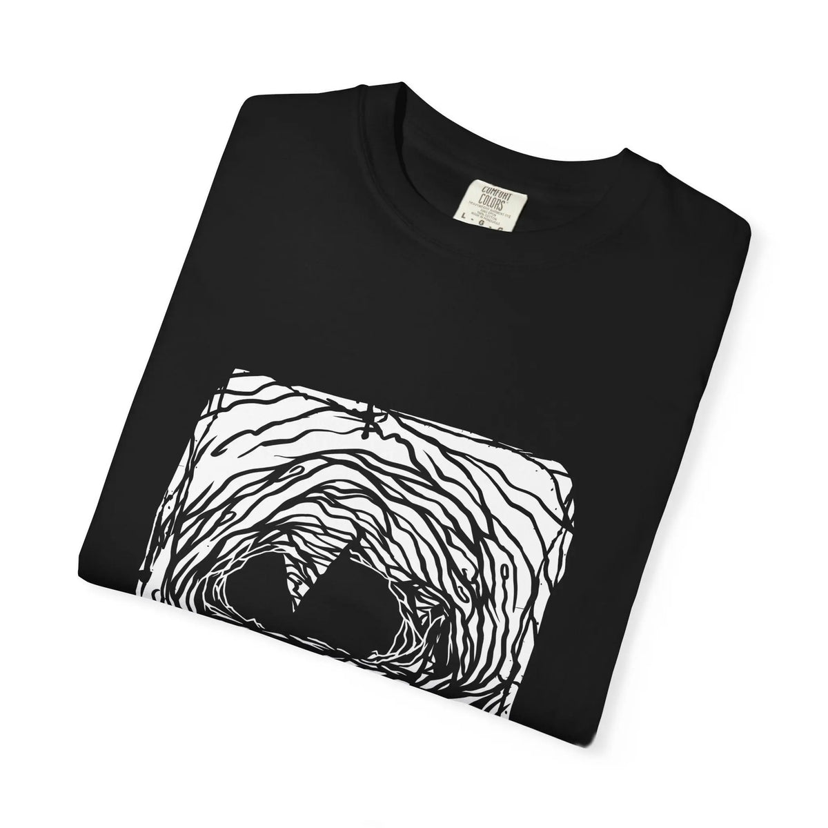 Fear No Feeling Artistic Design Graphic T-Shirt - Sinful Threads