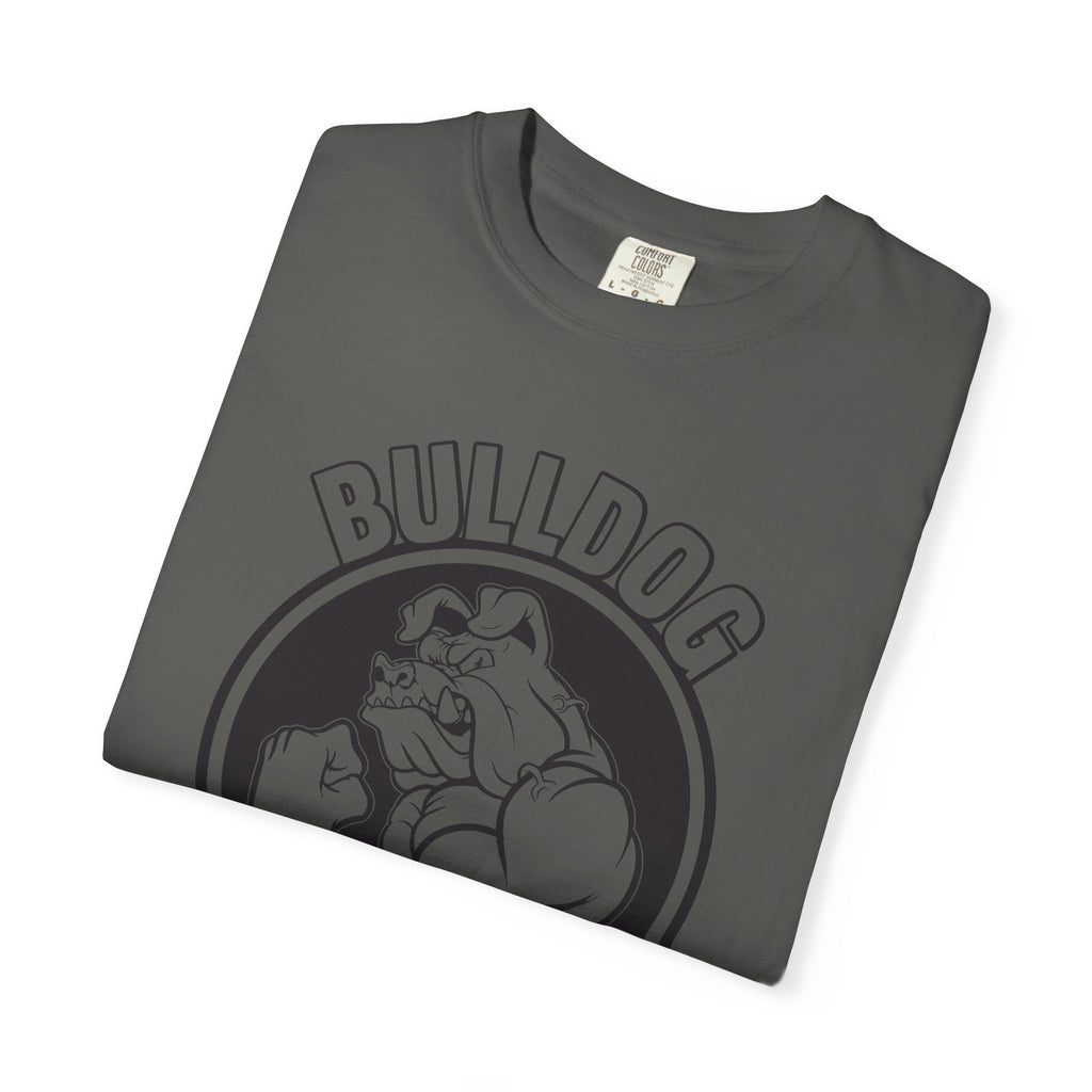 Bulldog Fitness Muscle Graphic Tee - Strength Mindset - Sinful Threads
