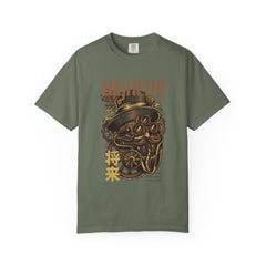 Steampunk Man Future Inspired Cool Graphic Design T-Shirt