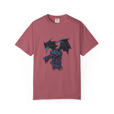 Fierce Dragon Roaring Illustration Graphic Design T-Shirt - Sinful Threads