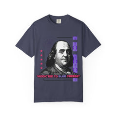 Blue Cheese Tee – Ben Franklin Dollar Bill Streetwear
