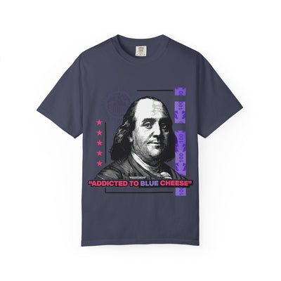 Blue Cheese Tee – Ben Franklin Dollar Bill Streetwear - Sinful Threads