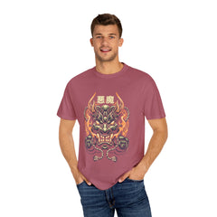 Oni Mask Shirt - Japanese Demon Tee for Evil Spirit Culture