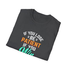 Patient Humble Mindset Shirt - Sports Character Wisdom Tee