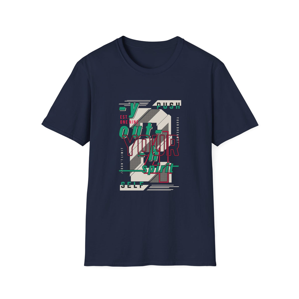 PUSH YOUR SELF t shirt - motivational graphic tee