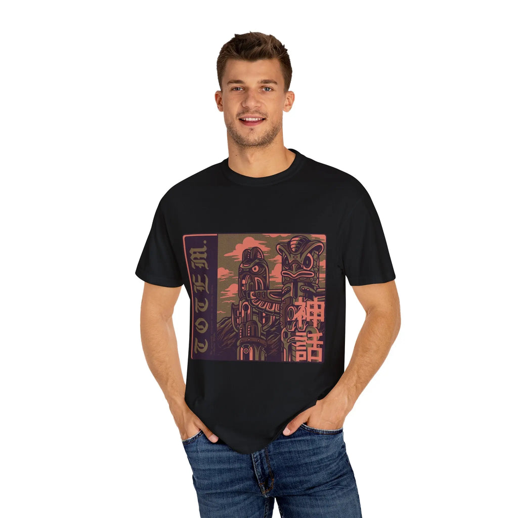 Totem Be Yourself Oscar Wilde Quote Design T-Shirt - Sinful Threads