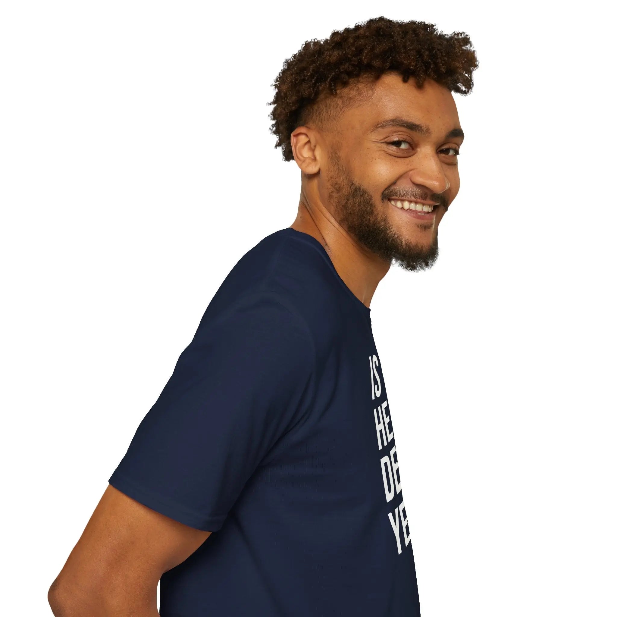 Is He Dead Yet? Tee - Funny Political Satire Shirt Printify