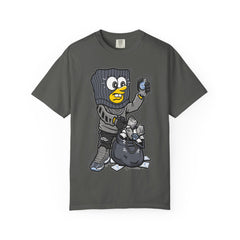 Cartoon Burglar Tee – Funny Diamond Loot Graphic Shirt