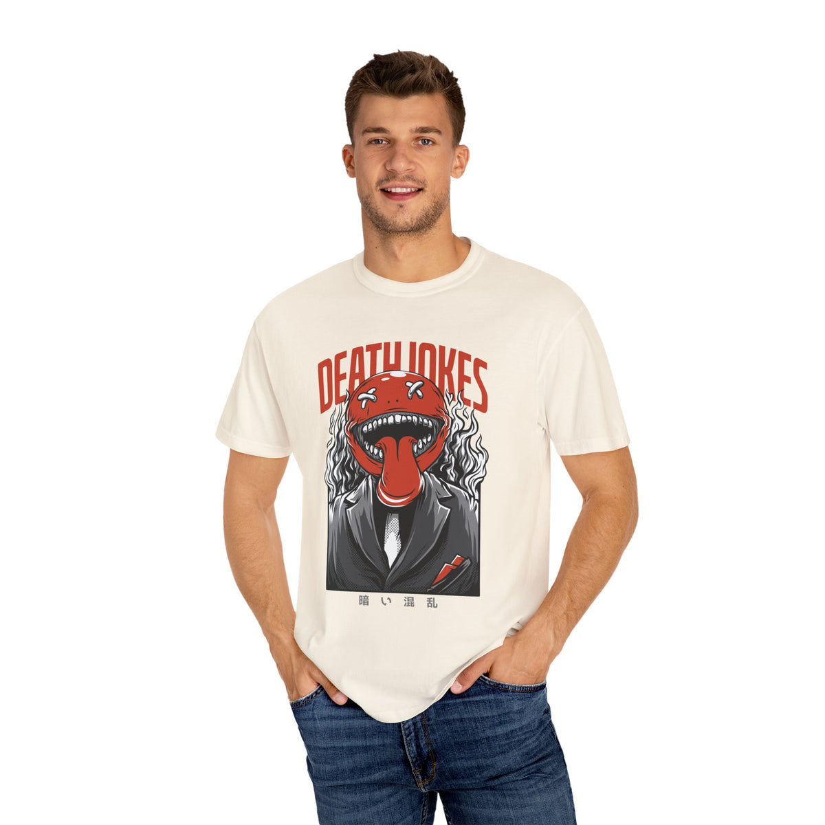 Death Jokes Graphic Tee with Unique Artwork T-Shirt