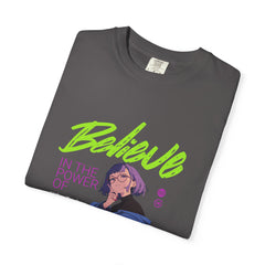Kawaii Anime Tee - Believe Y2K Girl Design - Cute Gift