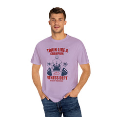 Train Like A Champion Next Level Fitness Dept T-Shirt