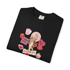 Romantic Graphic Cupid Love Quotes Valentine T-Shirt - Sinful Threads