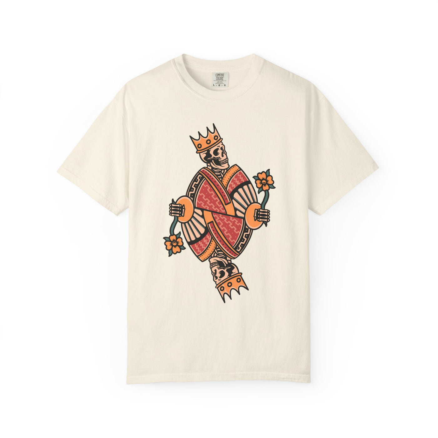 King Diamonds Skull Shirt - Unique Playing Card Tee, Poker Gift - Sinful Threads