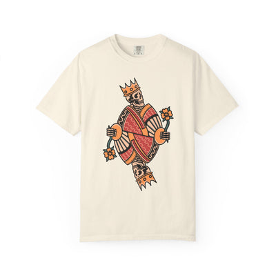 King Diamonds Skull Shirt - Unique Playing Card Tee, Poker Gift - Sinful Threads