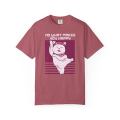 Lucky Cat Shirt - Maneki Neko Tee - Happy Quote Gift