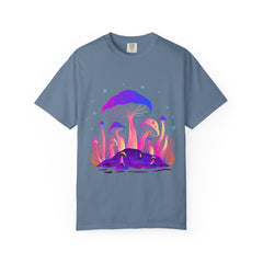 Psychedelic Mushroom Tee - Vibrant Trippy Fungi Art Gift