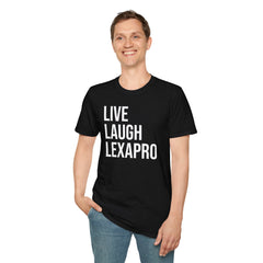 Live Laugh Lexapro Shirt - Mental Health Awareness Tee