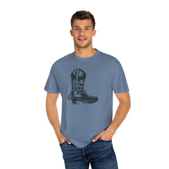 Life Is Better In Boots Funny Slogan Western T-Shirt