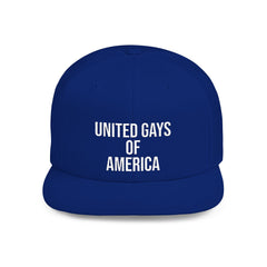 LGBTQ Pride Cap - United Gays of America Patriotic Hat