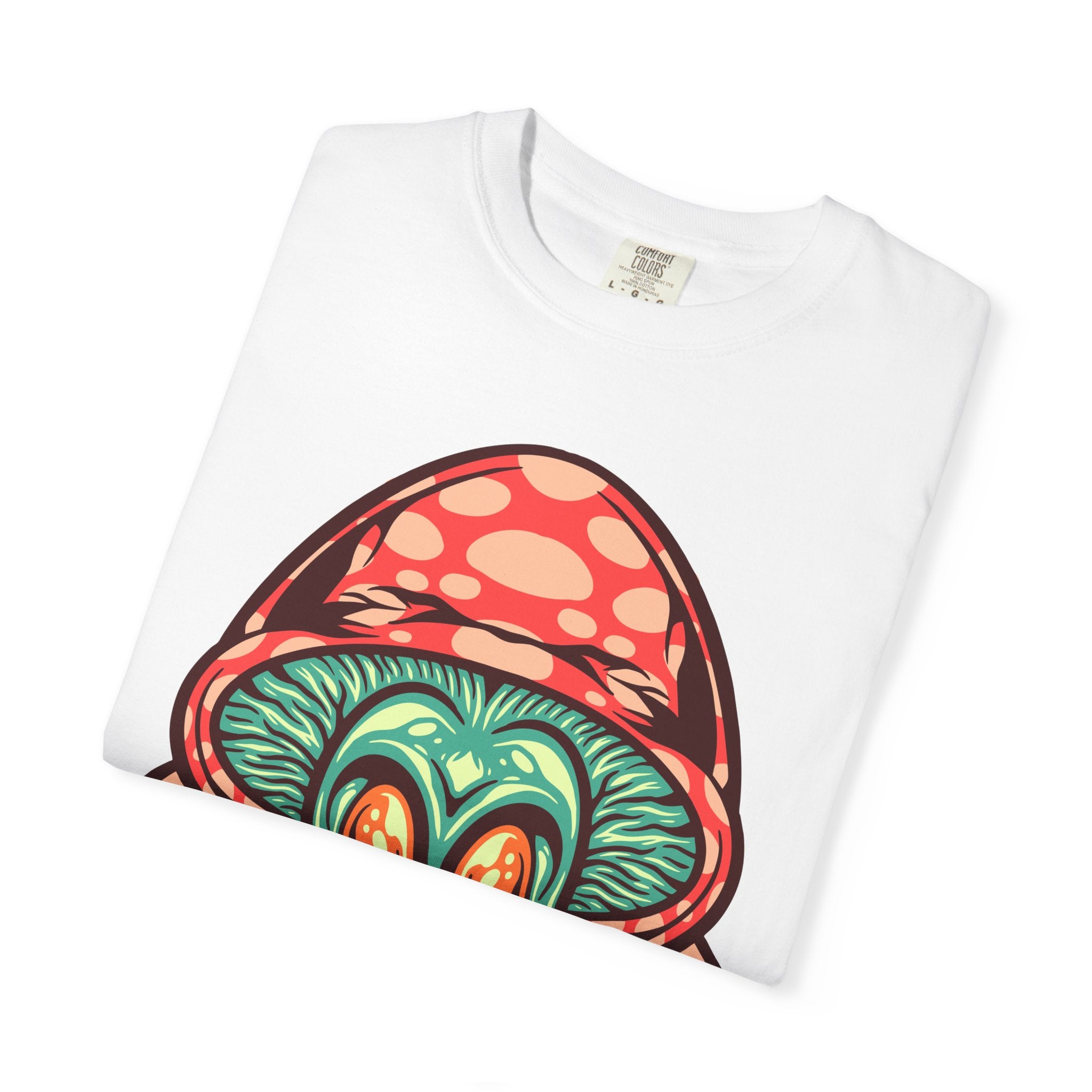 Psychedelic Graphic Tee - Trippy Mushroom Tee - Alien Art Gift - Sinful Threads