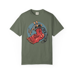 Monster Horror Tee - Creepy Halloween Shirt - Chains Graphic
