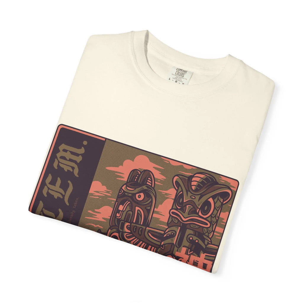 Totem Be Yourself Oscar Wilde Quote Design T-Shirt - Sinful Threads