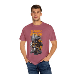 Shark Attack Bold Graphic Unisex T-Shirt