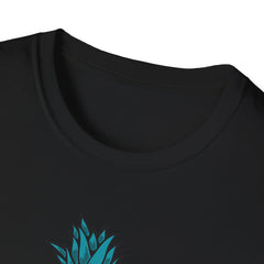 Bold Pineapple Print Tee - Summer Vibes Tropical Graphic