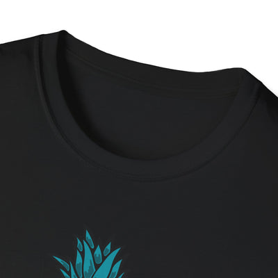 Bold Pineapple Print Tee - Summer Vibes Tropical Graphic - Sinful Threads