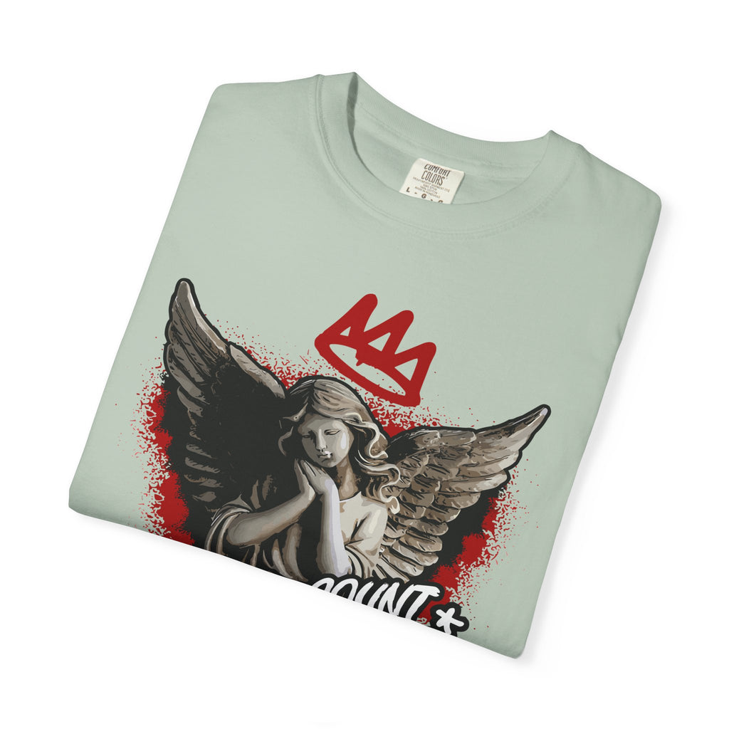 Count Your Blessings Angel Tee – Crown Inspired Shirt - Sinful Threads