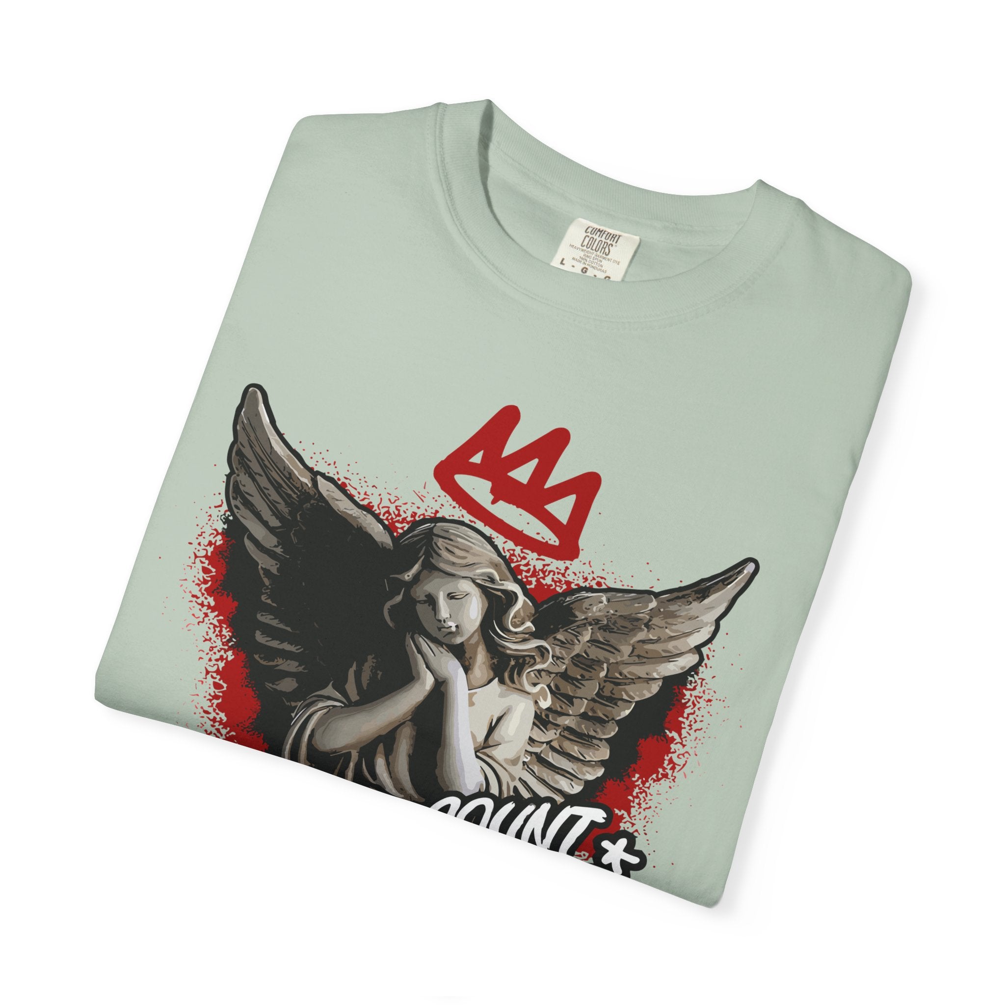 Count Your Blessings Angel Tee – Crown Inspired Shirt - Sinful Threads